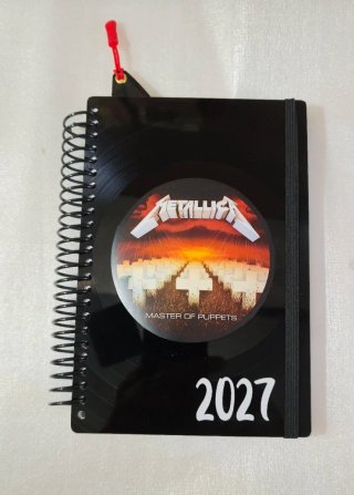 Agenda disco vinilo Metallica 2027