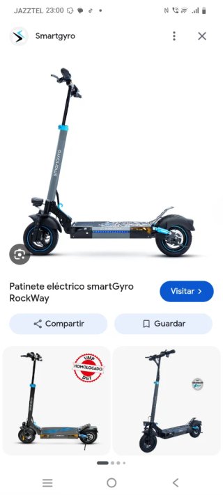 Patinete Eléctrico SmartGyro RockWay