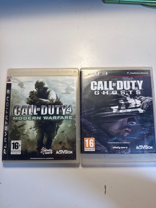 Pack 2 Juegos PS3: Call of Duty