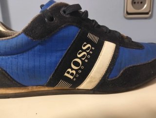 Zapatillas Hugo Boss Azul y Negro