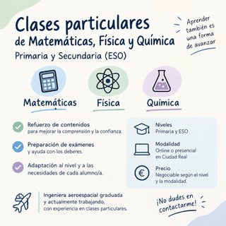 Clases particulares de primaria y secundaria
