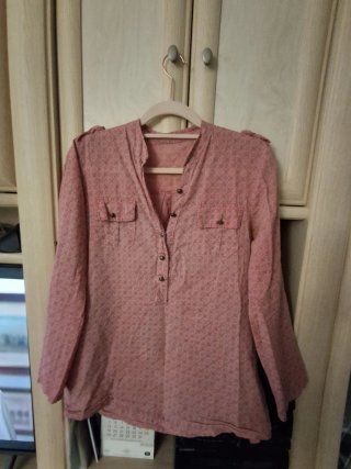 Camisa Estampada Rosa