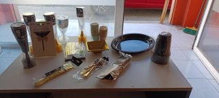 Set de Decoración y Menaje para Cumpleaños