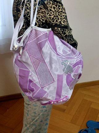 Bolso Tous Rosa con Detalles de Brillantes