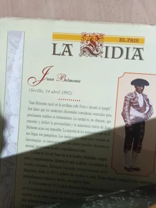 Fascículo La Lidia: Juan Belmonte