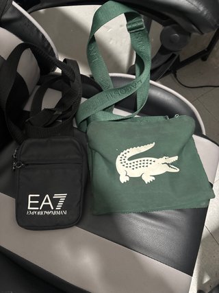 Bolso Lacoste y Bolso EA7 Emporio Armani