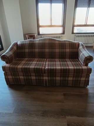 Sofá Cama Estampado de Cuadros