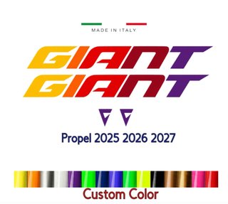 Adesivi Giant Propel 2025 > 2027 Made in Italy