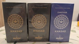Pack 3 Colonias Prady Khasad 90ml
