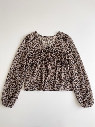Blusa Estampado Leopardo