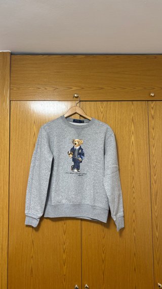 Sudadera Polo Ralph Lauren Gris Talla S