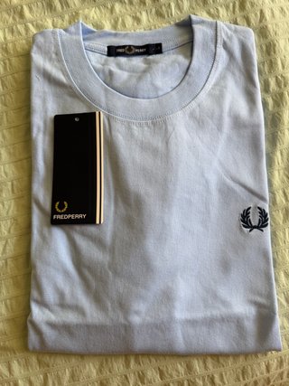 Camiseta Fred Perry Azul Talla L