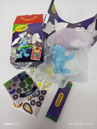 Brinquedo McDonald's Happy Meal Crayola