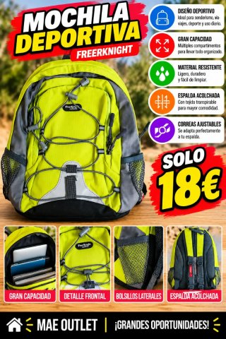 Mochila Deportiva Freerknight