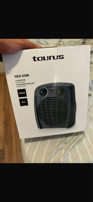 Calefactor Taurus New Gobi 2000W