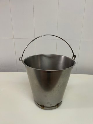 Cubo de Acero Inoxidable