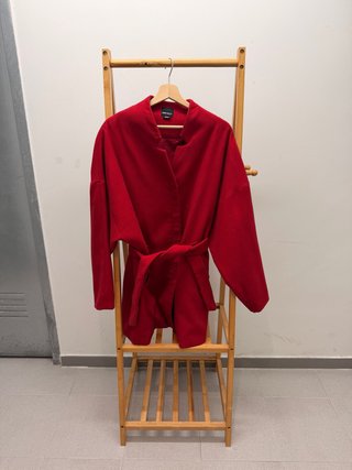 Abrigo de paño Rojo Marca Miss Sixty Talla S