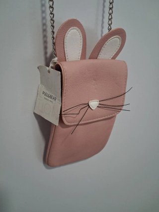 Bolso Pull&Bear Rosa con Orejas
