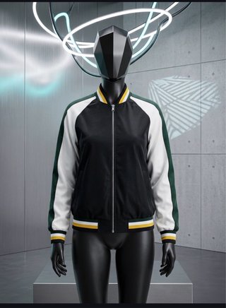 Chaqueta DREAMER Negra y Verde