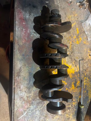 Cigüeñal de motor renault 4l
