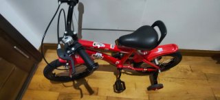 Bicicleta Infantil 14 Pulgadas Roja