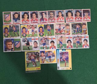 Lote de Cromos Atlético de Madrid 94-95