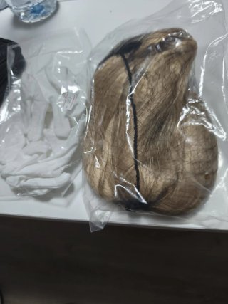 Peluca y guantes para muñeca y muñeca para adultos