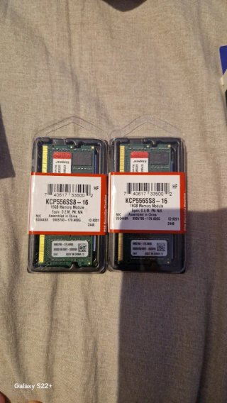 RAM Kingston DDR5 32GB (2x16GB) 5600MHz