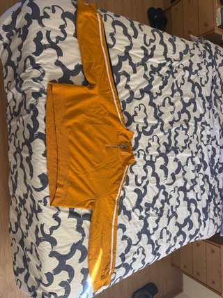 Sudadera Corta Mostaza con Cremallera