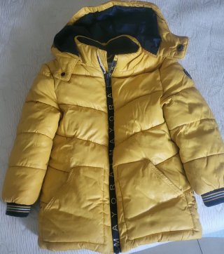 Abrigo Acolchado Mayoral Amarillo