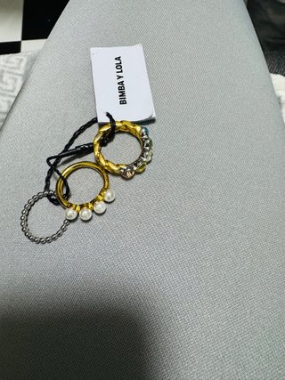 Set de 3 Anillos Bimba Y  Lola
