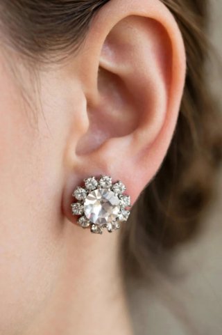 Pendientes con cristales