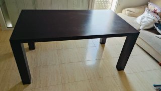 Mesa maciza Extensible