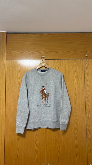 Sudadera Polo Ralph Lauren Gris Talla S