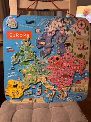 Mapa de Europa con Imanes