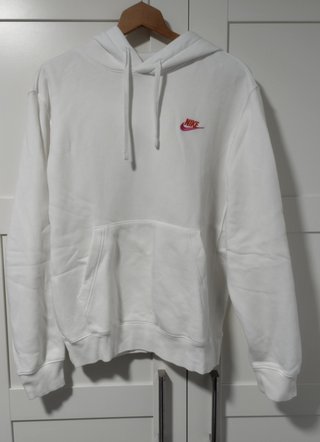 Sudadera Nike Blanca con Capucha, Sportwear