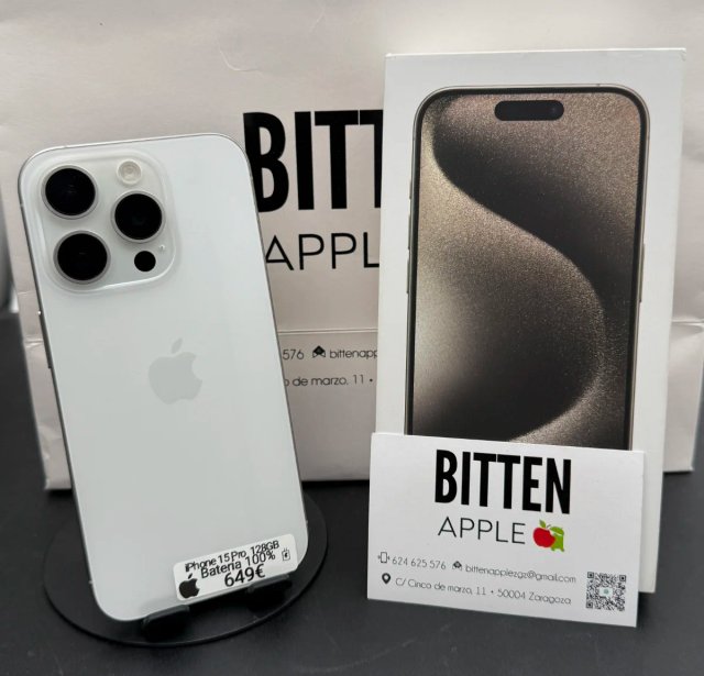 Iphone 15 Pro 128GB//BAT100%!!GARANTÍA!!CAMBIOS!!