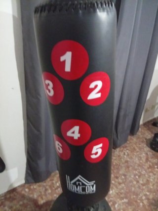 Saco de Boxeo Homcom con Diana