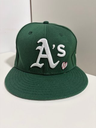 Gorra Oakland Athletics A’s verde talla 7 1/8 56.8