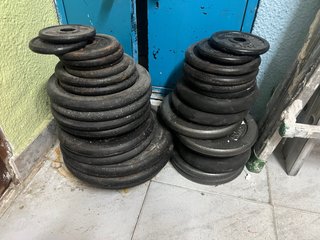 Set de Discos de Pesas para Musculación