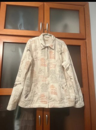 Chaqueta Estampada Pull&Bear Talla M