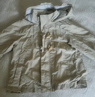 Parka Infantil Mango Beige 104cm