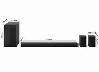 Barra de sonido LG S70TR 5.1.1