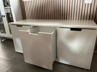 Baúl IKEA con 3 cajones