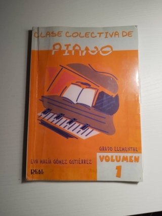Libro Clase Colectiva de Piano Volumen 1
