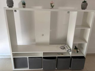 Mueble TV IKEA Kallax Blanco