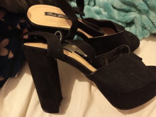 Sandalias de Tacón Best Shoes Negras