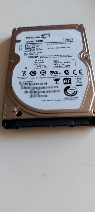Lote 3 Discos Duros Seagate SSHD 1TB