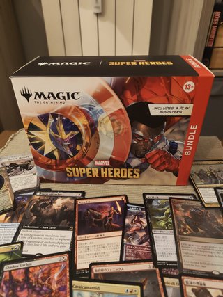 Lotto Bundle Marvel Magic e collezione carte mtg