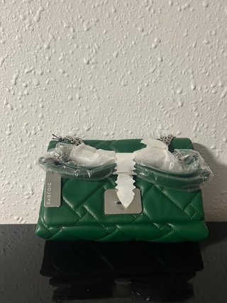 Bolso Parfois Verde Acolchado